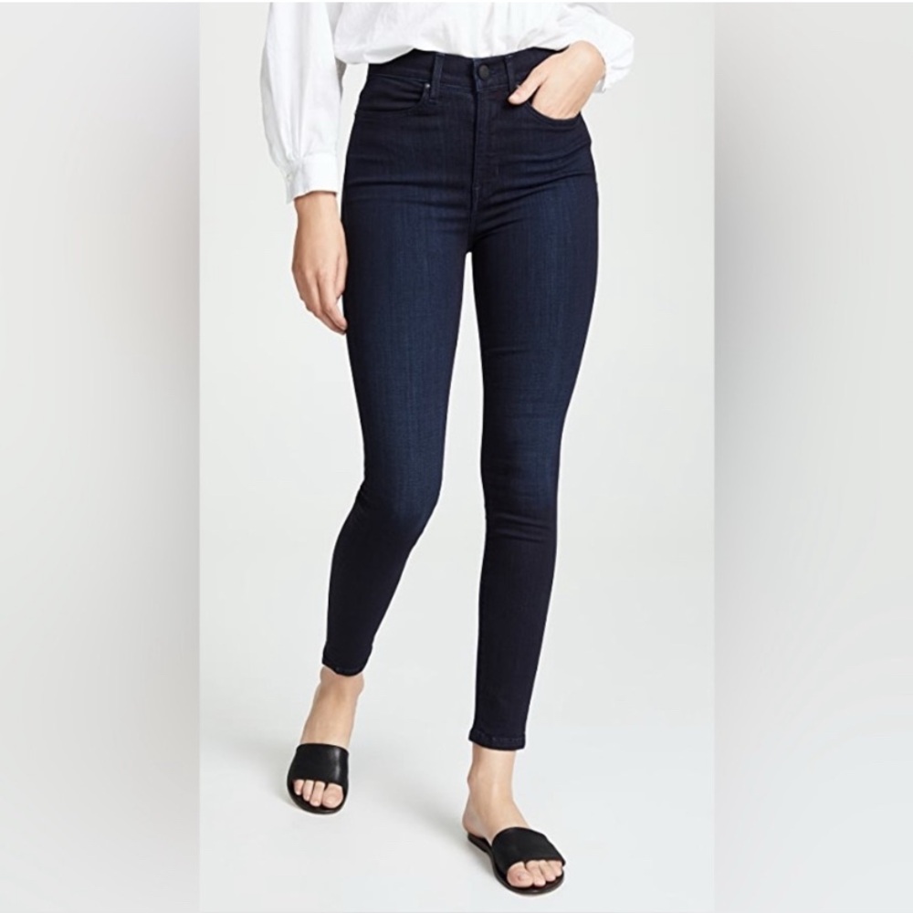 AYR The Hi-Rise‎ Skinny Jaguar Legs Dark Wash Stretch Jeans Size 25